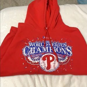red phillies world series hoodie